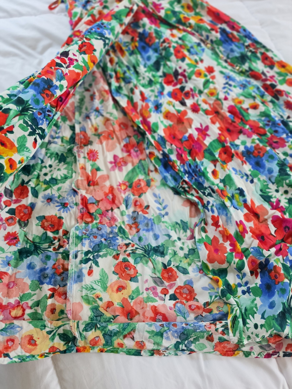 Calvin Klein Multicolor Floral Midi Dress - Picture 6 of 9